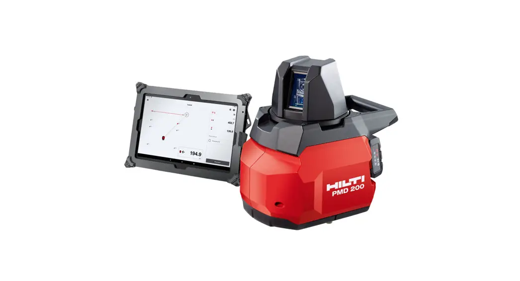 Hilti Pmd 200 Jobsite Layout Tool Instruction Manual