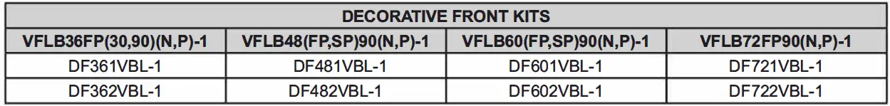 Boulevard VFLB36FP30 36 Inch Vent-Free Linear Gas Fireplace-14