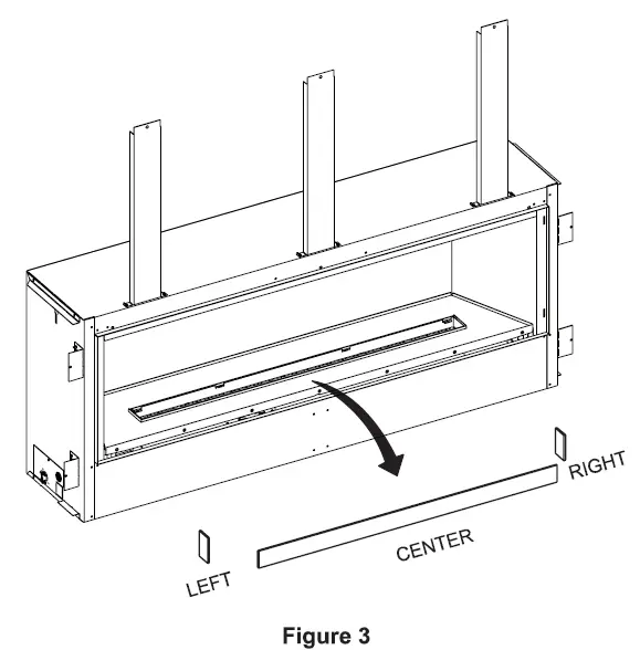 Boulevard VFLB36FP30 36 Inch Vent-Free Linear Gas Fireplace-3