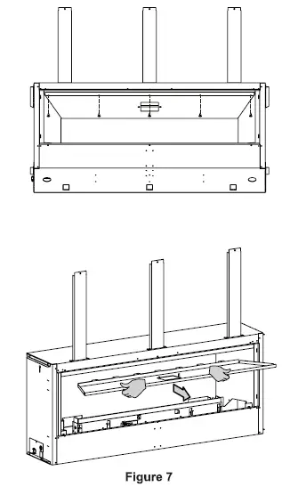 Boulevard VFLB36FP30 36 Inch Vent-Free Linear Gas Fireplace-6