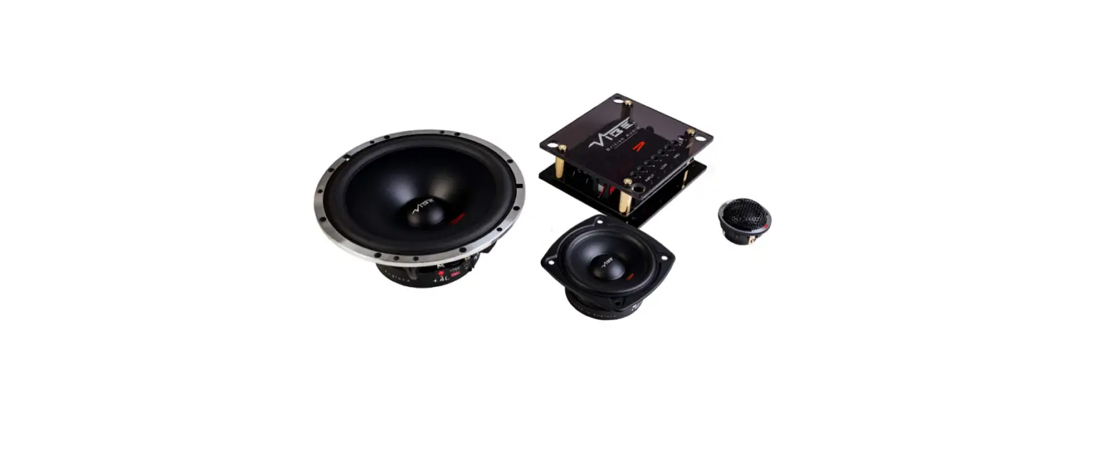 Vibe Sound Cven 3 Way Sound Quality Component Speaker Owner's Manual