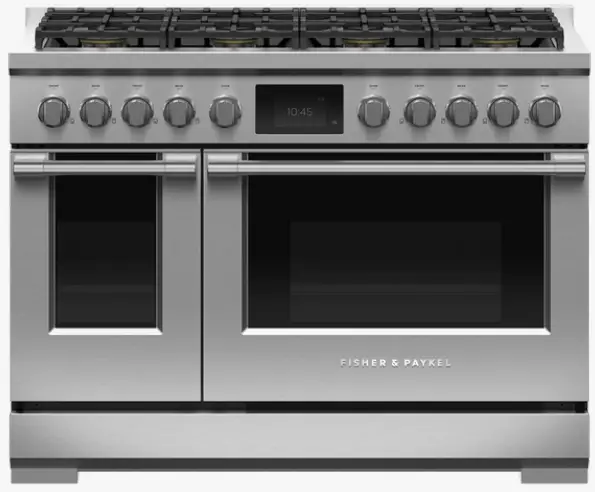 FISHER PAYKEL RDV3 488 L 48 Inch 8 Burners Self Cleaning LPG Dual Fuel Range