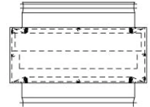 systemair 1627 VKK-250 Back Draft Damper 03