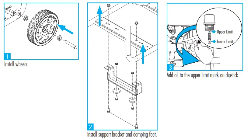 SIMPSON SPG3645 PowerShot Portable Generator - ASSEMBLY