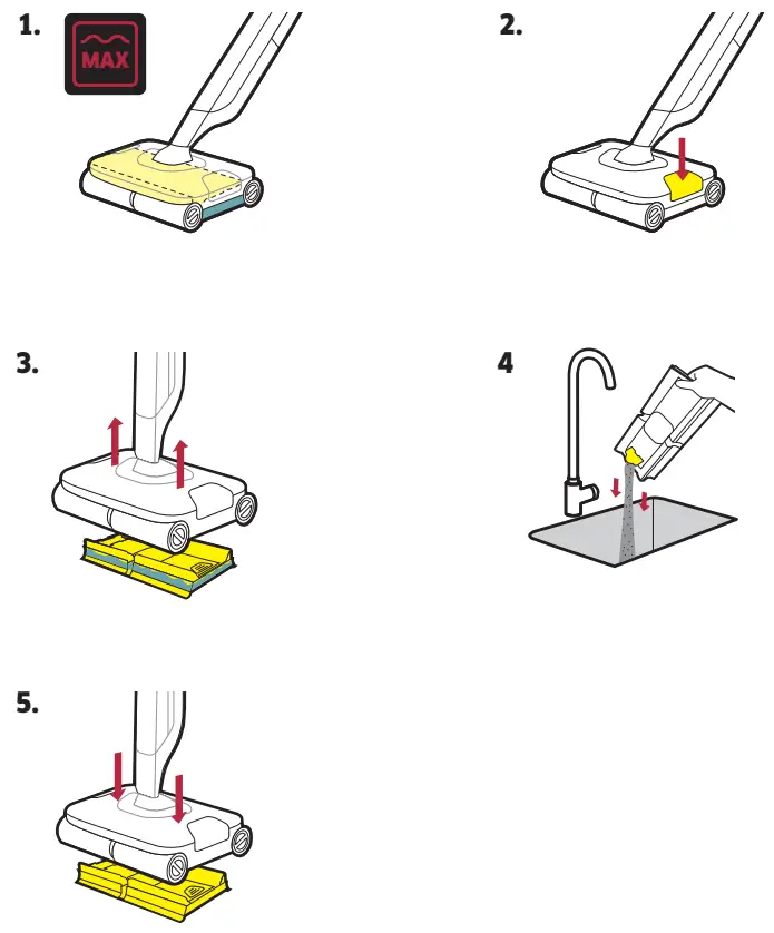 KARCHER FC 7 Cordless Electric Mop - Figure 14
