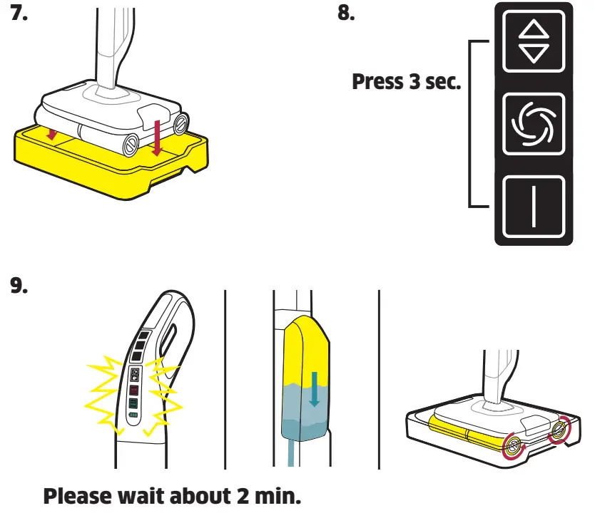 KARCHER FC 7 Cordless Electric Mop - Figure 18