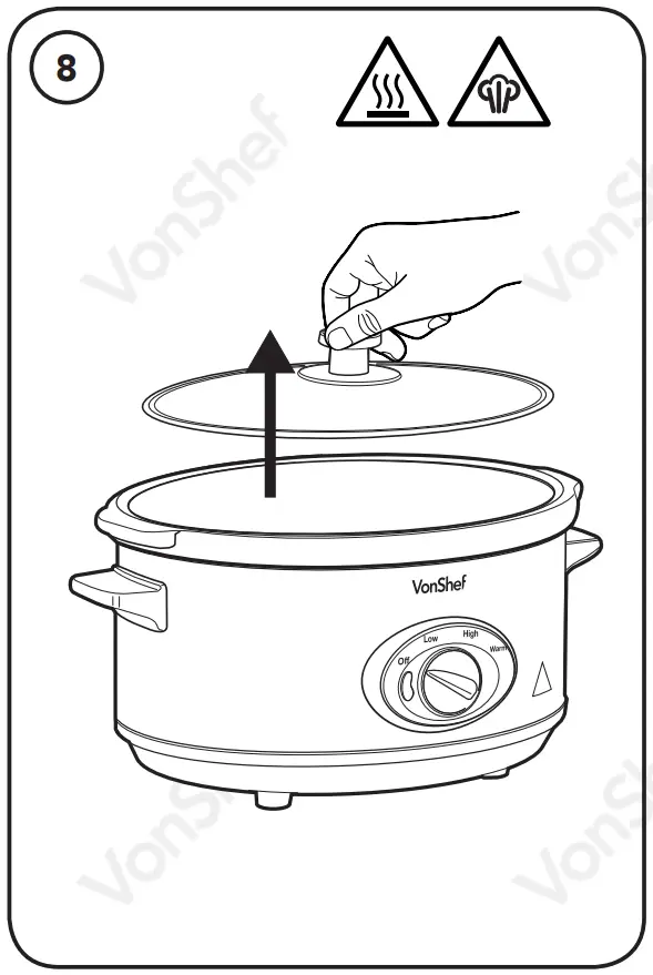 2013340 6.5L Slow Cooker Operation