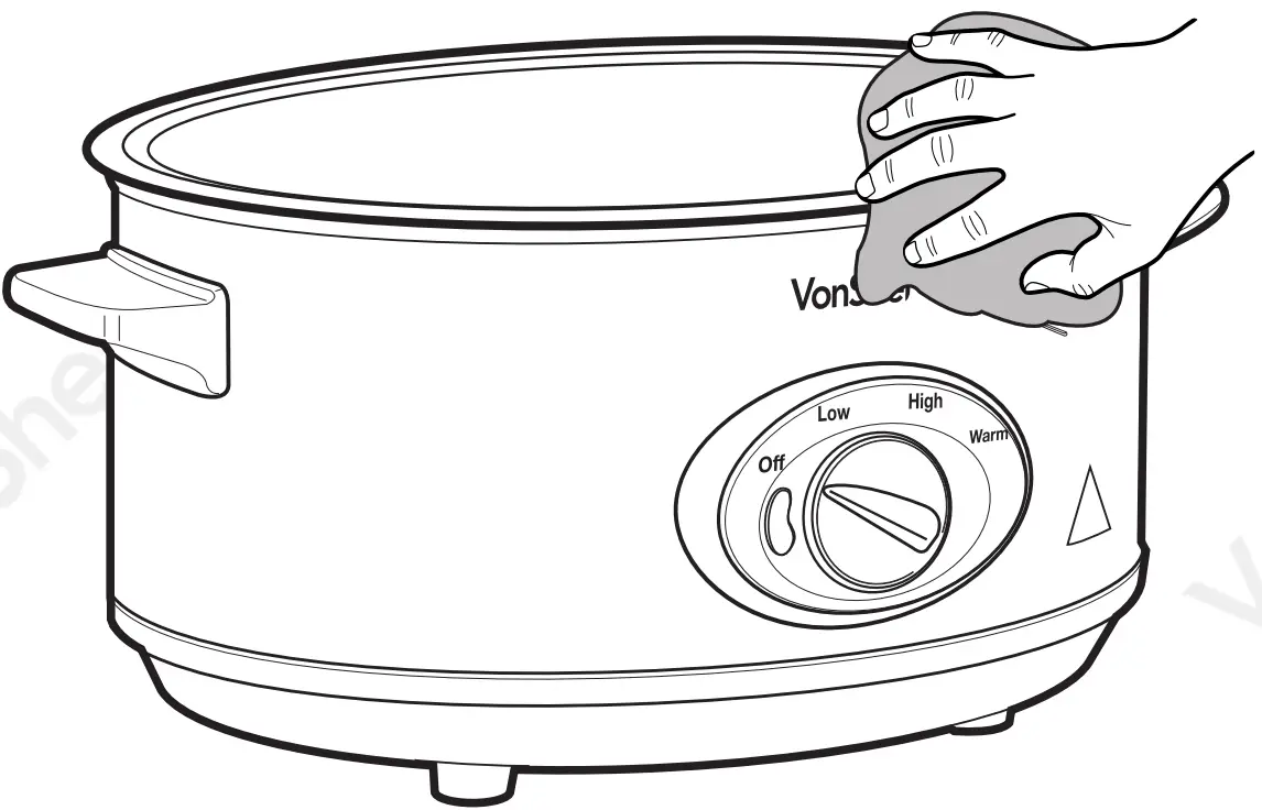 2013340 6.5L Slow Cooker Maintinance