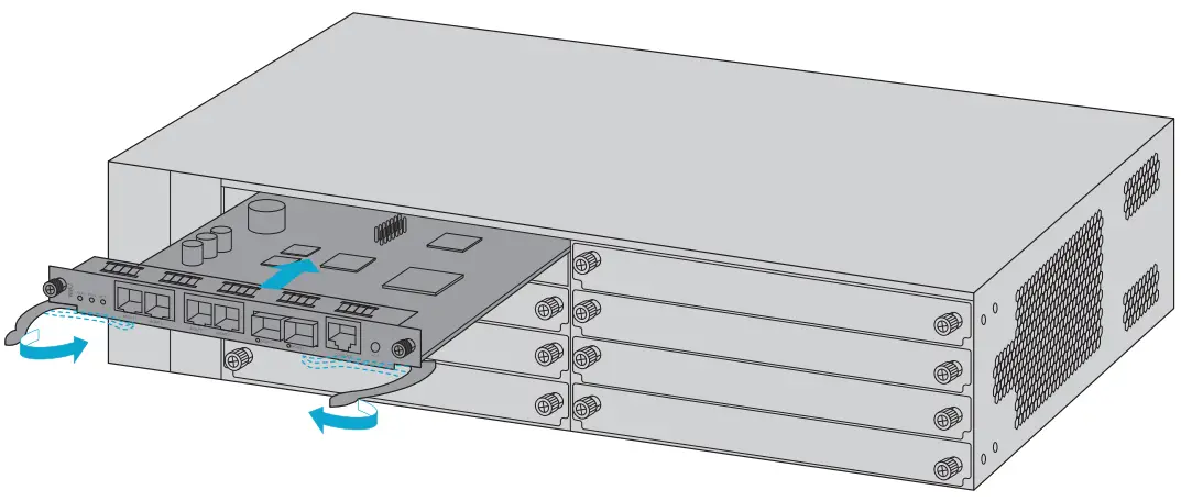 FS COM M6200 Network Management Unit - Fig 20