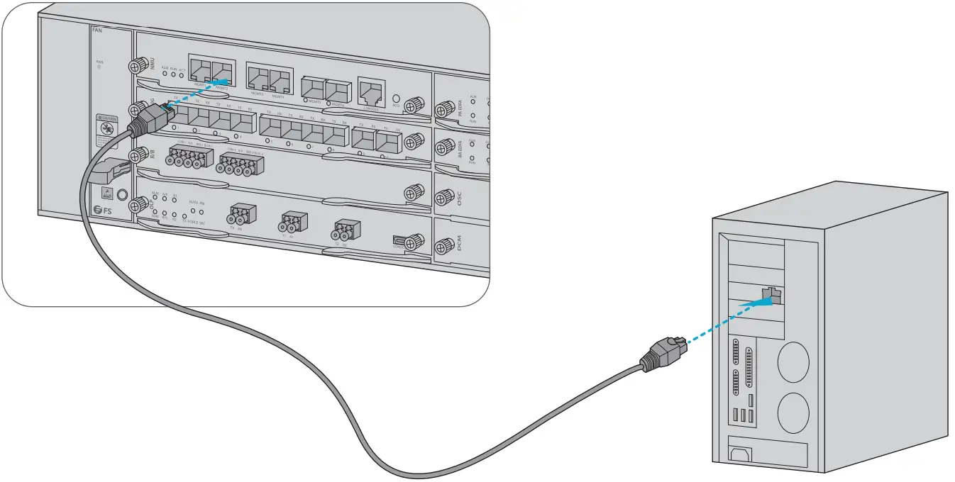 FS COM M6200 Network Management Unit - Fig 26