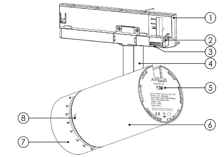 ARTECTA-A0320220-Newark-30-W-CCT-Zoom-20°-60°-Cool-White-30-W-LED-Light-02