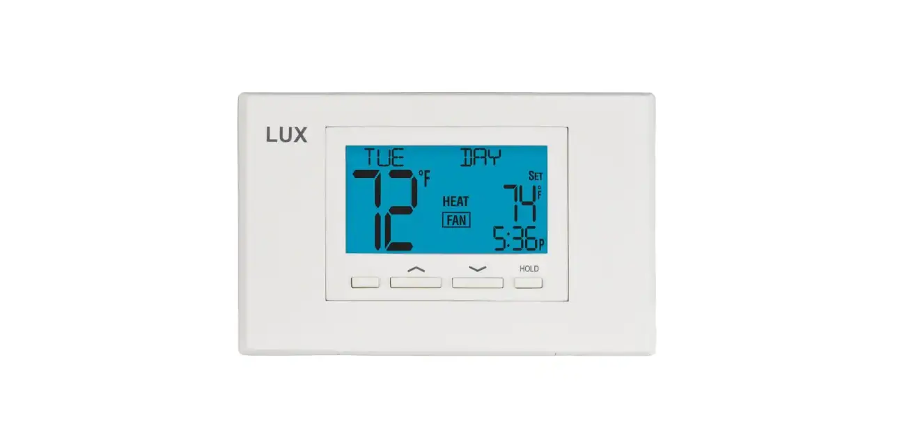 Lux Products Tx9600ts Touchscreen Thermostat User Manual