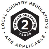 CORSAIR K60 PRO TKL RGB Optical Mechanical Gaming Keyboard - Logo 1