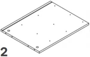 OVELA Pizzola 3 Drawer Cabinet-COMPONENTS-2