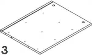 OVELA Pizzola 3 Drawer Cabinet-COMPONENTS-3