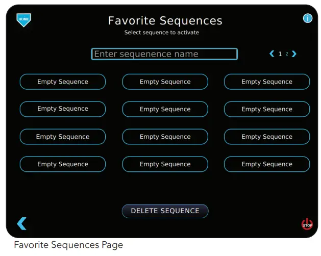 ELITE eHACK ATTACK 117 1100 Electronic Softball Pitching Machine - Favorite Sequences