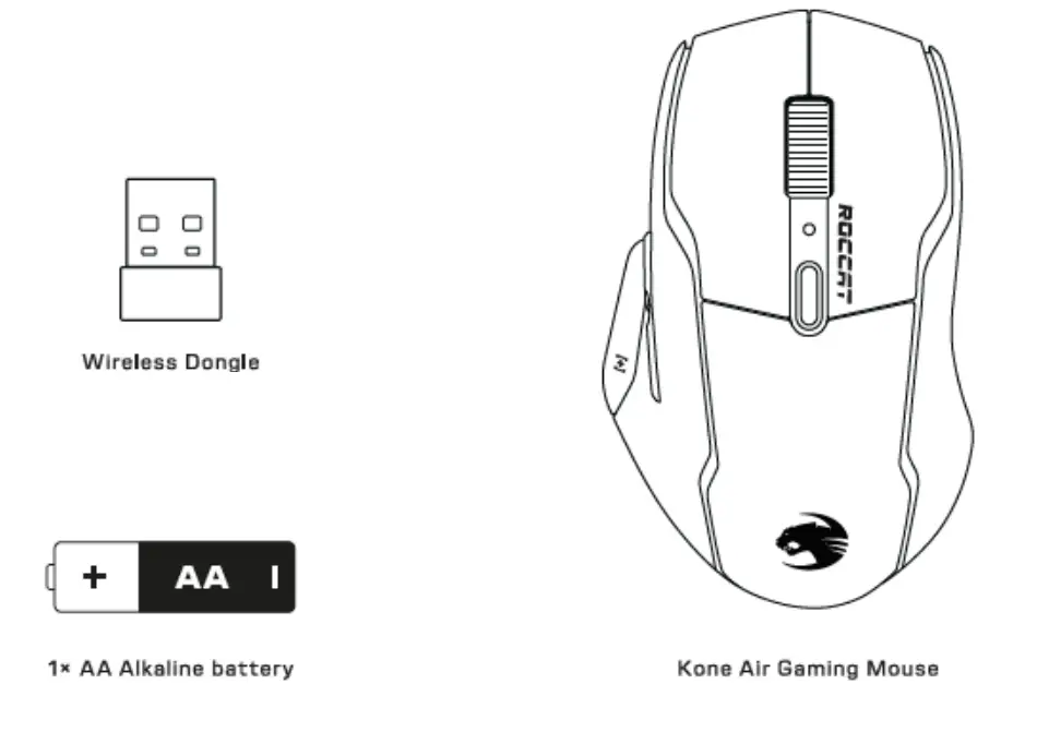 ROCCAT Kone Air Gaming Mouse - fig 1