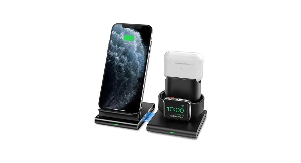 Accloo 6 Inch 1 Wireless Fast Charging Station User Manual