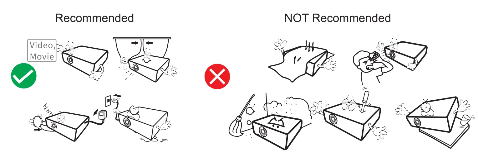 UUO Home Theater Support 4K Video Projector-2