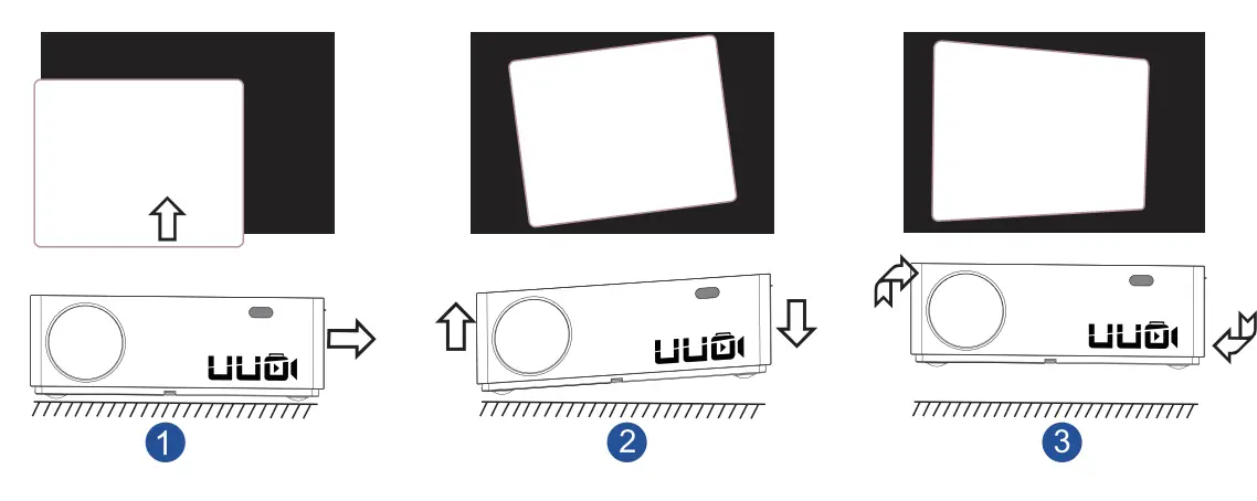 UUO Home Theater Support 4K Video Projector-24