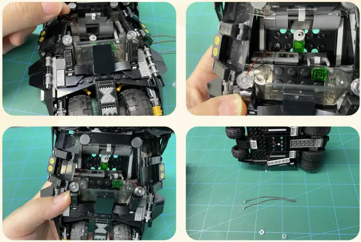 GAME OF BRICKS 76239 Light Kit for Batmobile Tumbler Scarecrow Showdown - 2