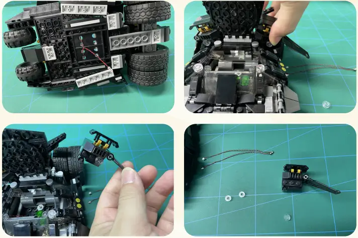 GAME OF BRICKS 76239 Light Kit for Batmobile Tumbler Scarecrow Showdown - 3