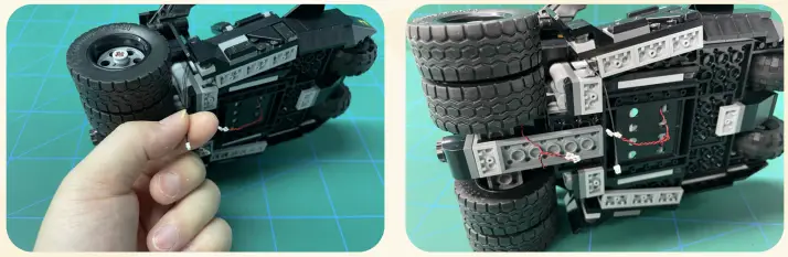 GAME OF BRICKS 76239 Light Kit for Batmobile Tumbler Scarecrow Showdown - 8