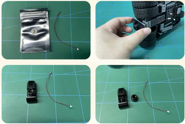 GAME OF BRICKS 76239 Light Kit for Batmobile Tumbler Scarecrow Showdown - 9