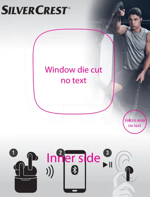 SILVERCREST True Wireless Bluetooth In Ear Headphones - 2