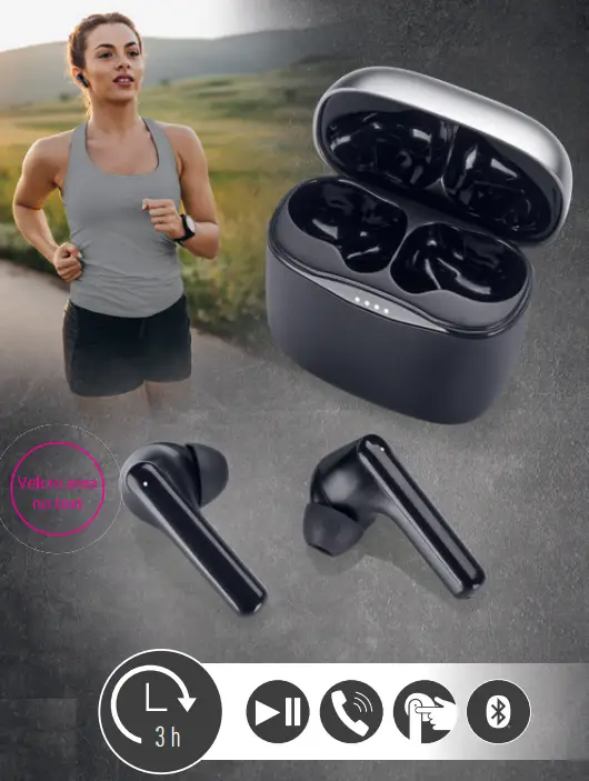 SILVERCREST True Wireless Bluetooth In Ear Headphones - 5