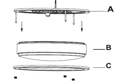 Halco FM-DR12-16-CS ProLED Select Flush Mount Double Ring 03
