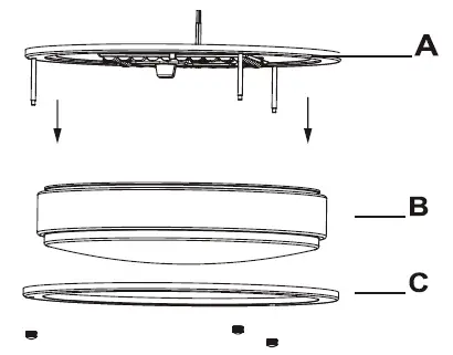 Halco FM-DR12-16-CS ProLED Select Flush Mount Double Ring 04