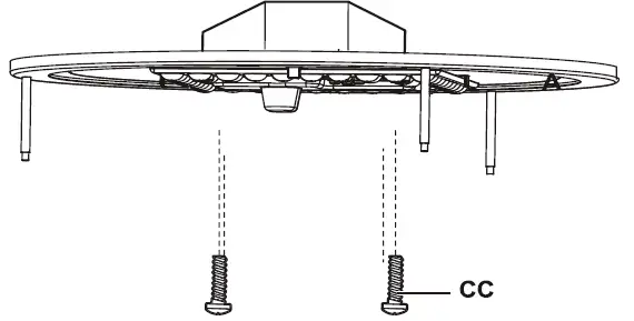 Halco FM-DR12-16-CS ProLED Select Flush Mount Double Ring 08