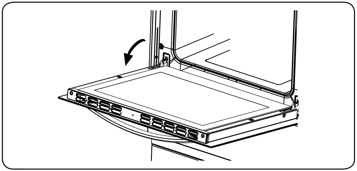 Removal of the Oven Door