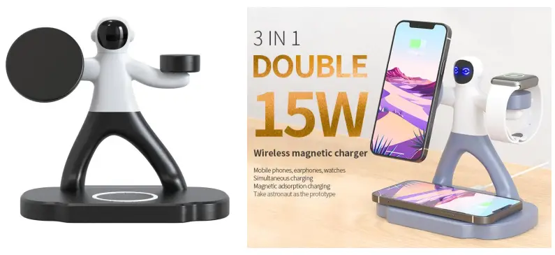 Chargers TH03 Magnetic 4 in 1 Wireless Fast Charger Dock-fig3