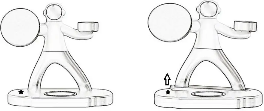Chargers TH03 Magnetic 4 in 1 Wireless Fast Charger Dock-fig5