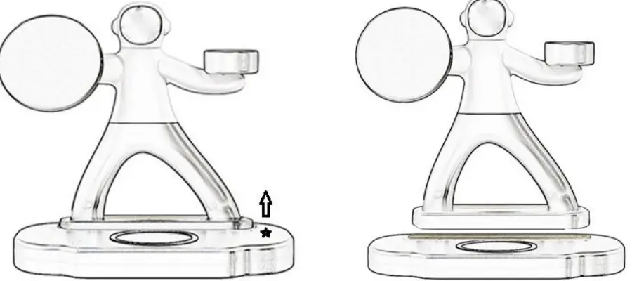 Chargers TH03 Magnetic 4 in 1 Wireless Fast Charger Dock-fig6