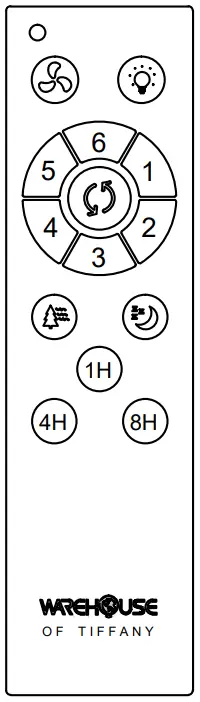 WAREHOUSE DW01W08 25 Inch Ceiling Fan - fig 1