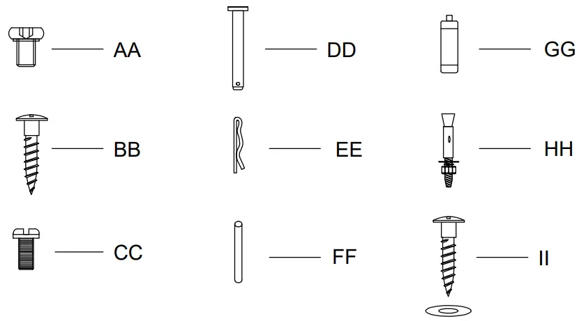 WAREHOUSE DW01W08 25 Inch Ceiling Fan - fig 5