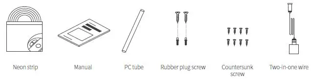 COLORS Linear Lighting NNR25 360° Bending Round Silicone Neon Light-1