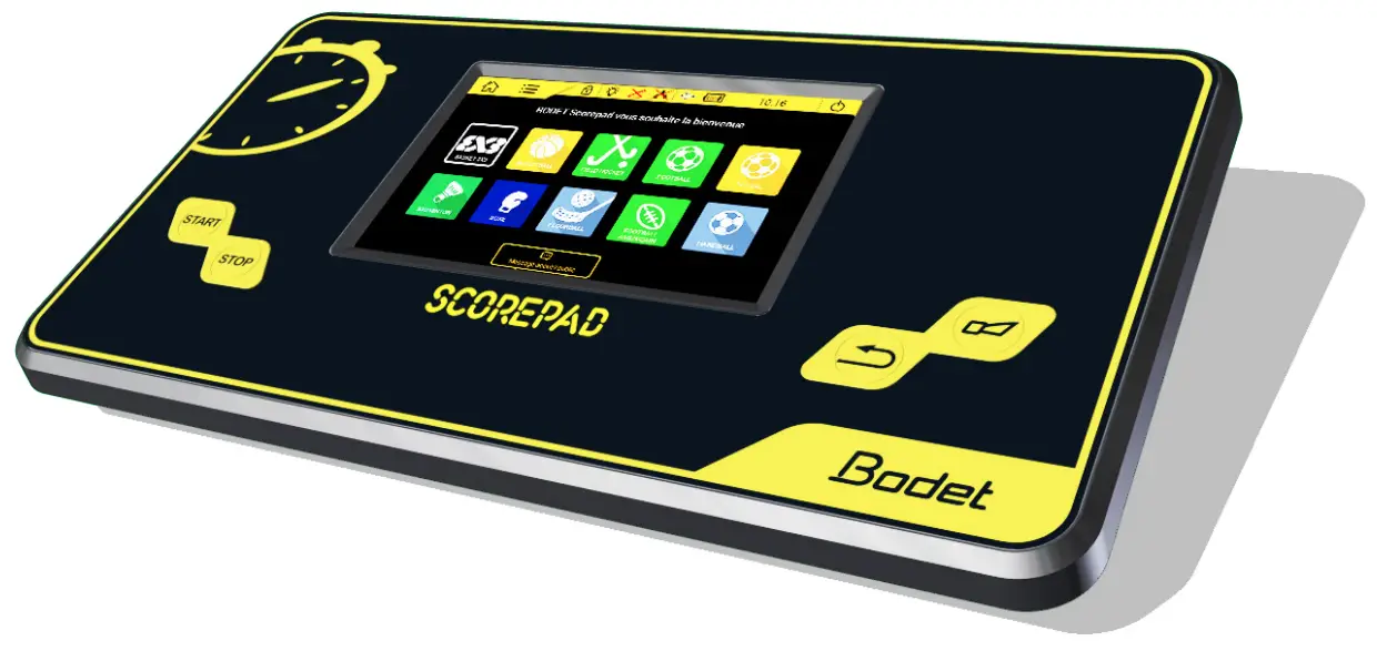 Bodet Scorepad Multisport Touchscreen Keyboard