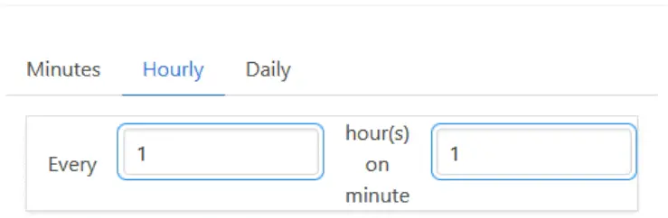 Choose Your Store & Forward Interval