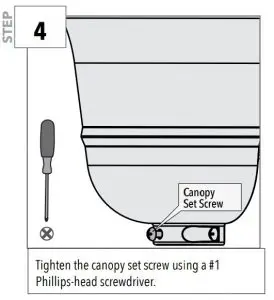 Installing the Canopy