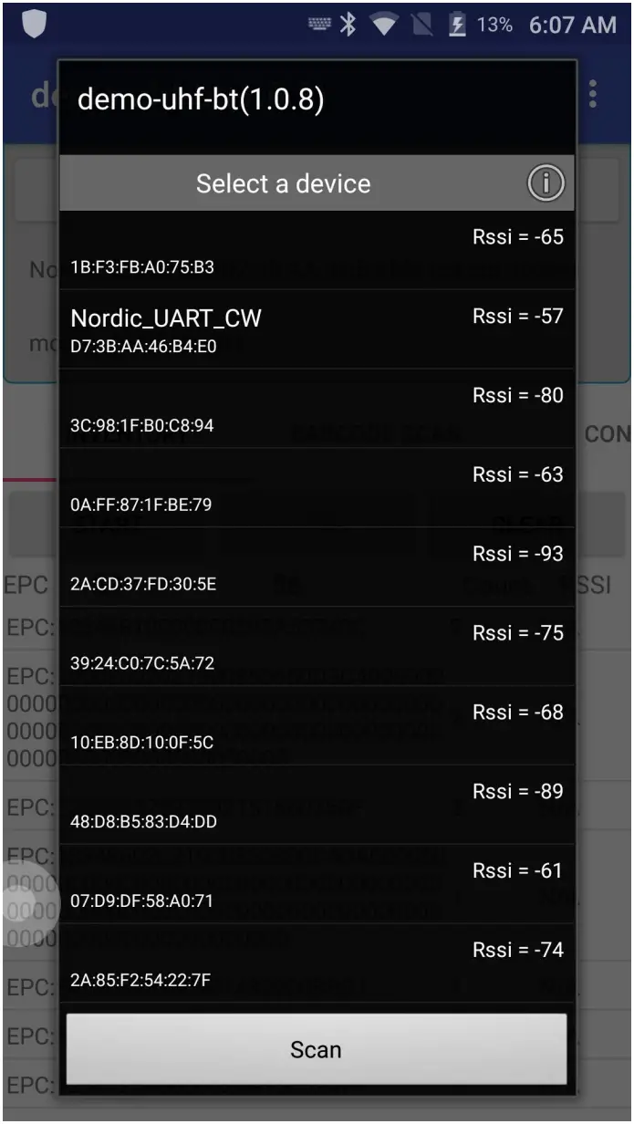 MARSON MR12 Wearable BT UHF Reader - fig 11