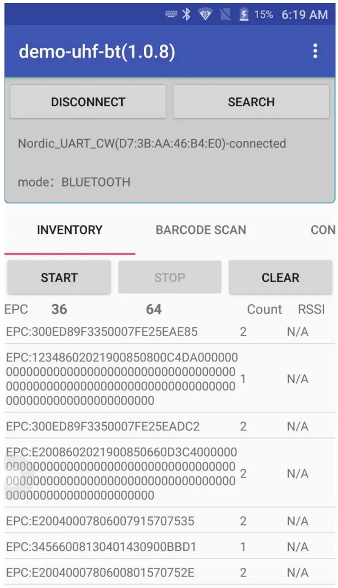 MARSON MR12 Wearable BT UHF Reader - fig 13