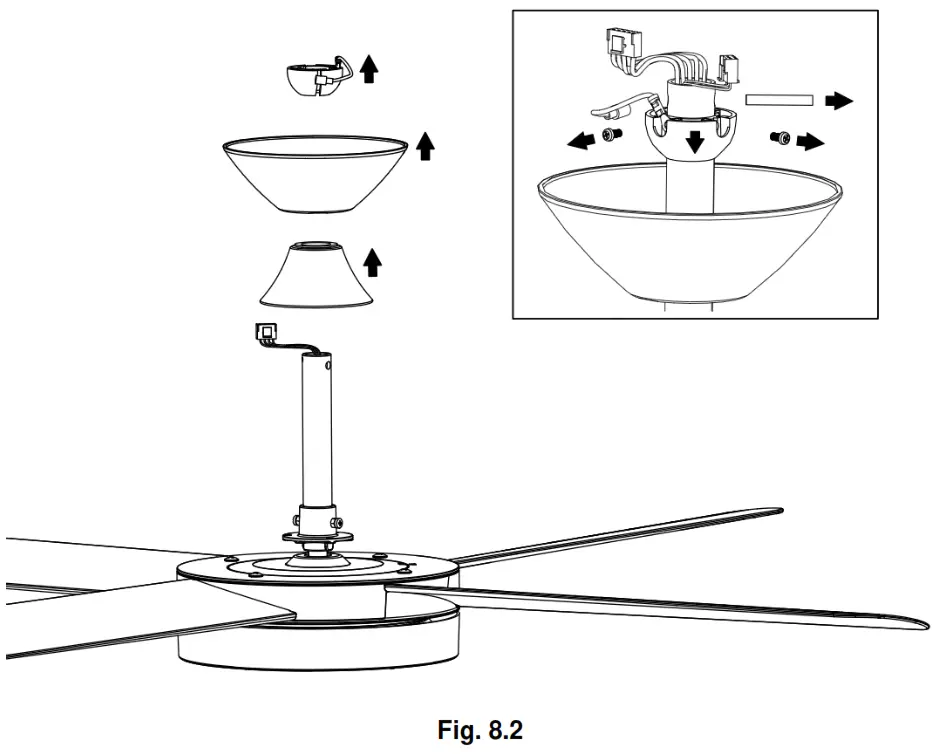 SUMMIT 213224 137cm DC Ceiling Fan - fig13