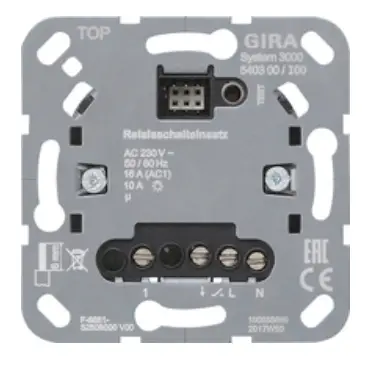 GIRA 3000 System Zero Voltage Relay Switching Insert