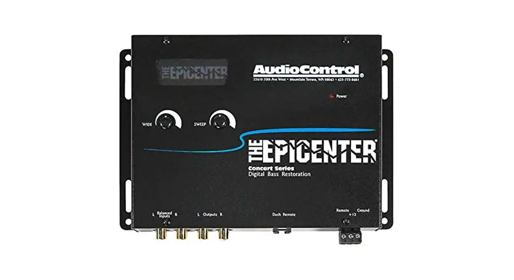 Audiocontrol B01ee3y53q The Epicenter Bass Booster Expander & Bass Restoration Processor User Guide Audiocontrol B01ee3y53q The Epicenter Bass Booster Expander & Bass Restoration Processor User Guide