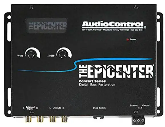 Audiocontrol B01EE3Y53Q The Epicenter Bass Booster Expander & Bass Restoration Processor