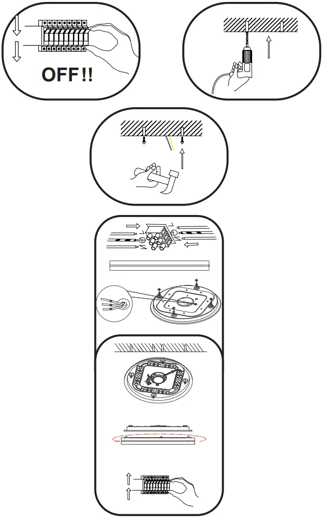 NEO LITE 07156 38 Dimmable LED Ceiling Lighting - Figure 1